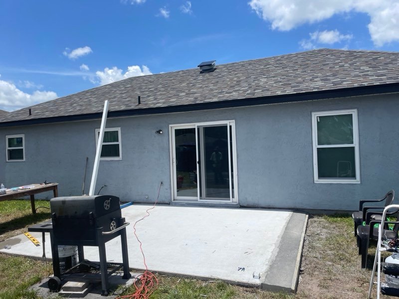 Aluminum patio cover