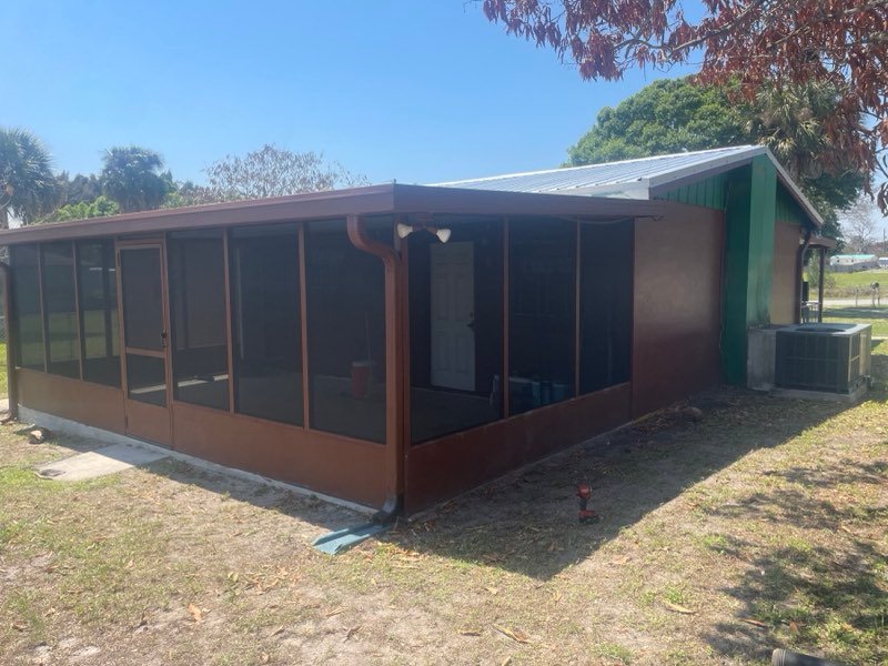 Screen room rebuild